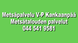 Metsäpalvelu V-P Kankaanpää logo
